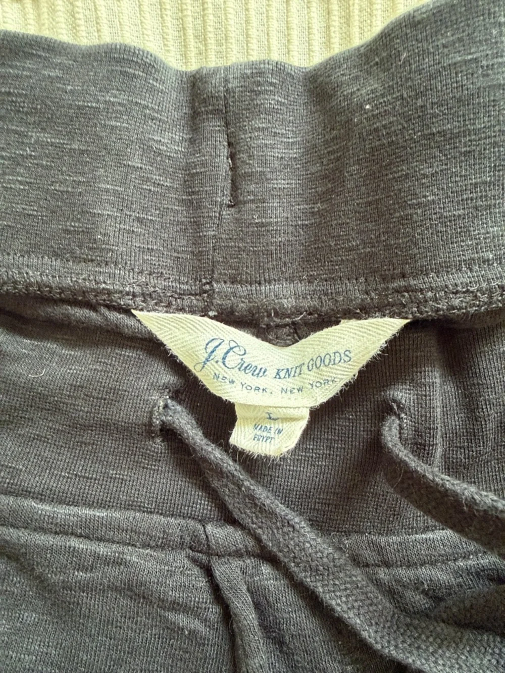 J. Crew Navy and Black Men's Jogger Sweatpants - Picture 3 of 5